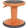 Flash Furniture Carter Adjustable Height Kids Active Stool – Flexible Gray Stool for Classroom and Home – Non-Skid Bottom – Rubberized Seat – 14″ – 18″ Seat Height(Orange)