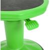 Flash Furniture Carter Adjustable Height Kids Active Stool – Flexible Gray Stool for Classroom and Home – Non-Skid Bottom – Rubberized Seat – 14″ – 18″ Seat Height(Green)