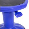 Flash Furniture Carter Adjustable Height Kids Active Stool – Flexible Gray Stool for Classroom and Home – Non-Skid Bottom – Rubberized Seat – 14″ – 18″ Seat Height(Blue)