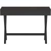 Flash Furniture Darla Computer Desk – Black Home Office Desk with Storage Drawer – 42″ Long Writing Desk for Bedroom(Black)