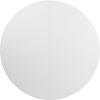Flash Furniture Elon Commercial Grade 5-Foot Round Granite White Plastic Folding Table(White)