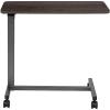 Flash Furniture Fenwick Adjustable Overbed Table with Wheels for Home and Hospital