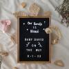 Flash Furniture Gracie Felt Letter Board with Wooden Frame, 389 PP Letters Including Numbers, Symbols and Icons, Canvas Carrying Case, 12×17, Torched Wood/Black Felt