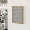 Flash Furniture Gracie Felt Letter Board with Wooden Frame, 389 PP Letters Including Numbers, Symbols and Icons, Canvas Carrying Case, 12×17, Weathered Wood/Gray Felt