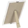 Flash Furniture Gracie Felt Letter Board with Wooden Frame, 389 PP Letters Including Numbers, Symbols and Icons, Canvas Carrying Case, 12×17, White Wash/Gray Felt