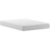 Flash Furniture Jasmine 8 Inch Green Tea Memory Foam Mattress – Charcoal Infused – Supportive Pressure Relief – CertiPUR-US Certified Foam – Twin Mattress in a Box, White(Full)
