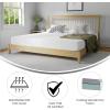 Flash Furniture Jasmine 8 Inch Green Tea Memory Foam Mattress – Charcoal Infused – Supportive Pressure Relief – CertiPUR-US Certified Foam – Twin Mattress in a Box, White(King)