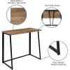Flash Furniture Laikyn Dark Gray Mobile Desk Chair with 360 Degree Tablet Rotation and Under Seat Storage Cubby(Dark Gray)