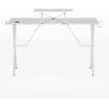 Flash Furniture Mallot Gaming Desk – White Computer Desk – 51.5″ Gamers Table with Cup Holder, Headphone Hook, and Monitor/Smartphone Stand(White)