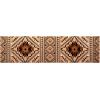 Flash Furniture Marana Collection Southwestern Style Area Rug – Brown Olefin Accent Rug – 5′ x 7′ – Cotton Backing – Entryway, Living Room, Bedroom(Brown)