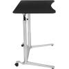 Flash Furniture Merritt Sit-Down, Stand-Up Black Computer Ergonomic Desk with 37.375″W Top (Adjustable Range 29″ – 40.75″)(Black)