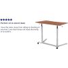 Flash Furniture Merritt Sit-Down, Stand-Up Black Computer Ergonomic Desk with 37.375″W Top (Adjustable Range 29″ – 40.75″)(Cherry)