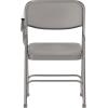 Flash Furniture Ralph Premium Steel Folding Chair with Left Handed Tablet Arm(Set of 1)