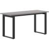 Flash Furniture Redmond Conference Table with U-Frame Base, Commercial Water and Scratch Resistant Laminate Finish, PVC Edge, Heavy Duty Steel Frame, 60×24, Gray Oak(Gray Oak)