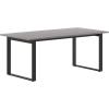 Flash Furniture Redmond Conference Table with U-Frame Base, Commercial Water and Scratch Resistant Laminate Finish, PVC Edge, Heavy Duty Steel Frame, 72×36, Walnut(Gray Oak)