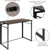 Flash Furniture Walker Rustic Home Office Folding Computer Desk – 40″