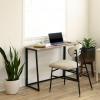 Flash Furniture Walker Small Rustic Natural Home Office Folding Computer Desk – 36″(Set of 1)