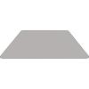 Flash Furniture Wren 22.5”W x 45”L Trapezoid Grey HP Laminate Activity Table – Standard Height Adjustable Legs(Grey)