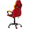 Flash Furniture X30 Gaming Chair Racing Office Ergonomic Computer Chair with Fully Reclining Back and Slide-Out Footrest in Gray LeatherSoft(Red/Blue/Yellow)