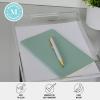 Martha Stewart Brody Acrylic Letter Tray, Letter Organizer Desk Tray, File Organizer Tray for Magazines, Folders, Notebooks, Desk Accessories, 12.75″ x 8.75″, Clear