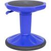 Flash Furniture Carter Adjustable Height Kids Active Stool – Flexible Gray Stool for Classroom and Home – Non-Skid Bottom – Rubberized Seat – 14″ – 18″ Seat Height(Blue)