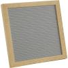Flash Furniture Gracie Felt Letter Board with Wooden Frame, 389 PP Letters Including Numbers, Symbols and Icons, Canvas Carrying Case, 10×10, Weathered Wood/Gray Felt