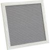 Flash Furniture Gracie Felt Letter Board with Wooden Frame, 389 PP Letters Including Numbers, Symbols and Icons, Canvas Carrying Case, 10×10, White Wash/Gray Felt