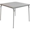 Flash Furniture Madison 5-Piece Folding Card Table and Chairs Set, Portable Event Table and Chairs Set for Indoor and Outdoor Gatherings, Gray(Grey)