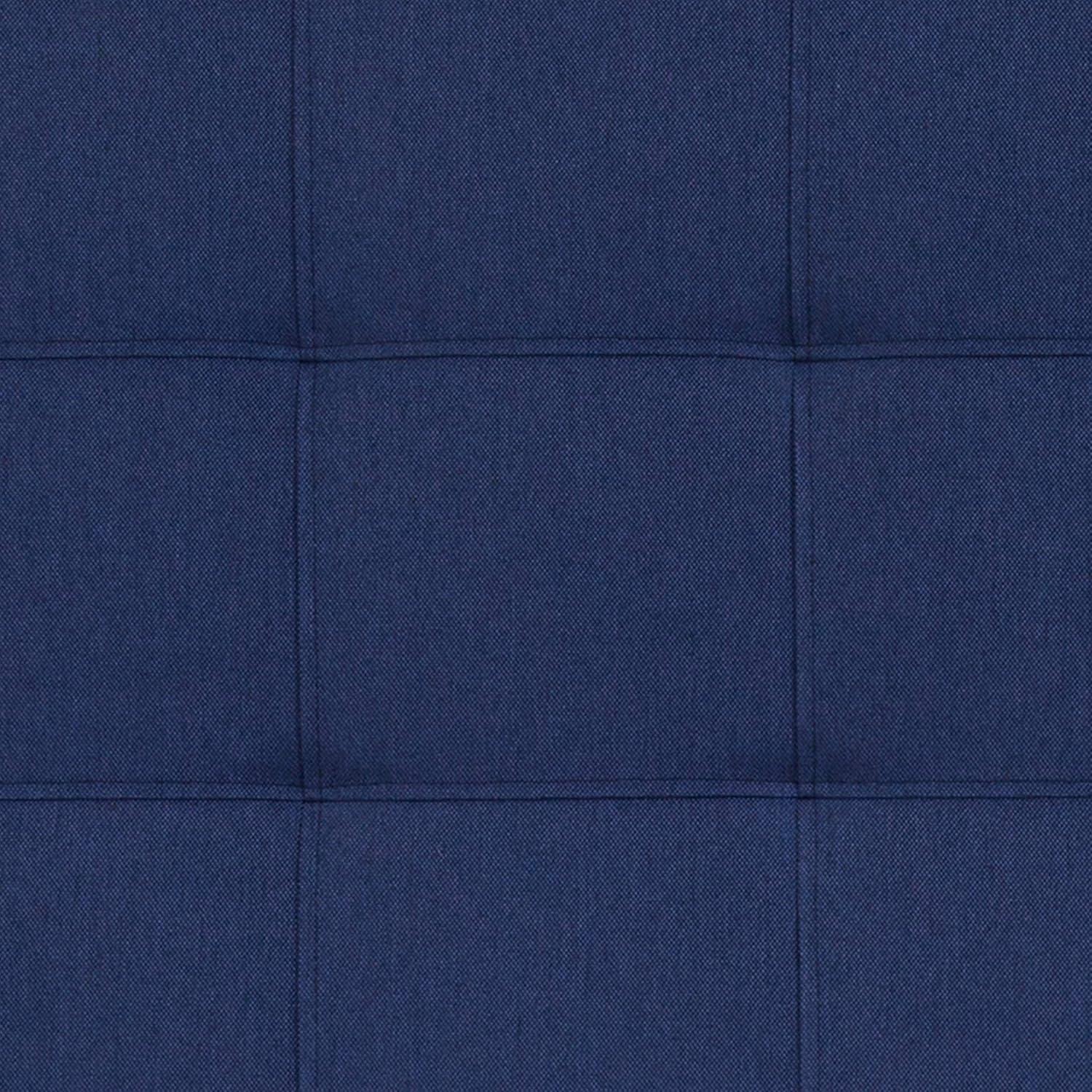 imageFlash Furniture Bedford Box Stitch Tufted Upholstered Twin Size Headboard in Black FabricNavy