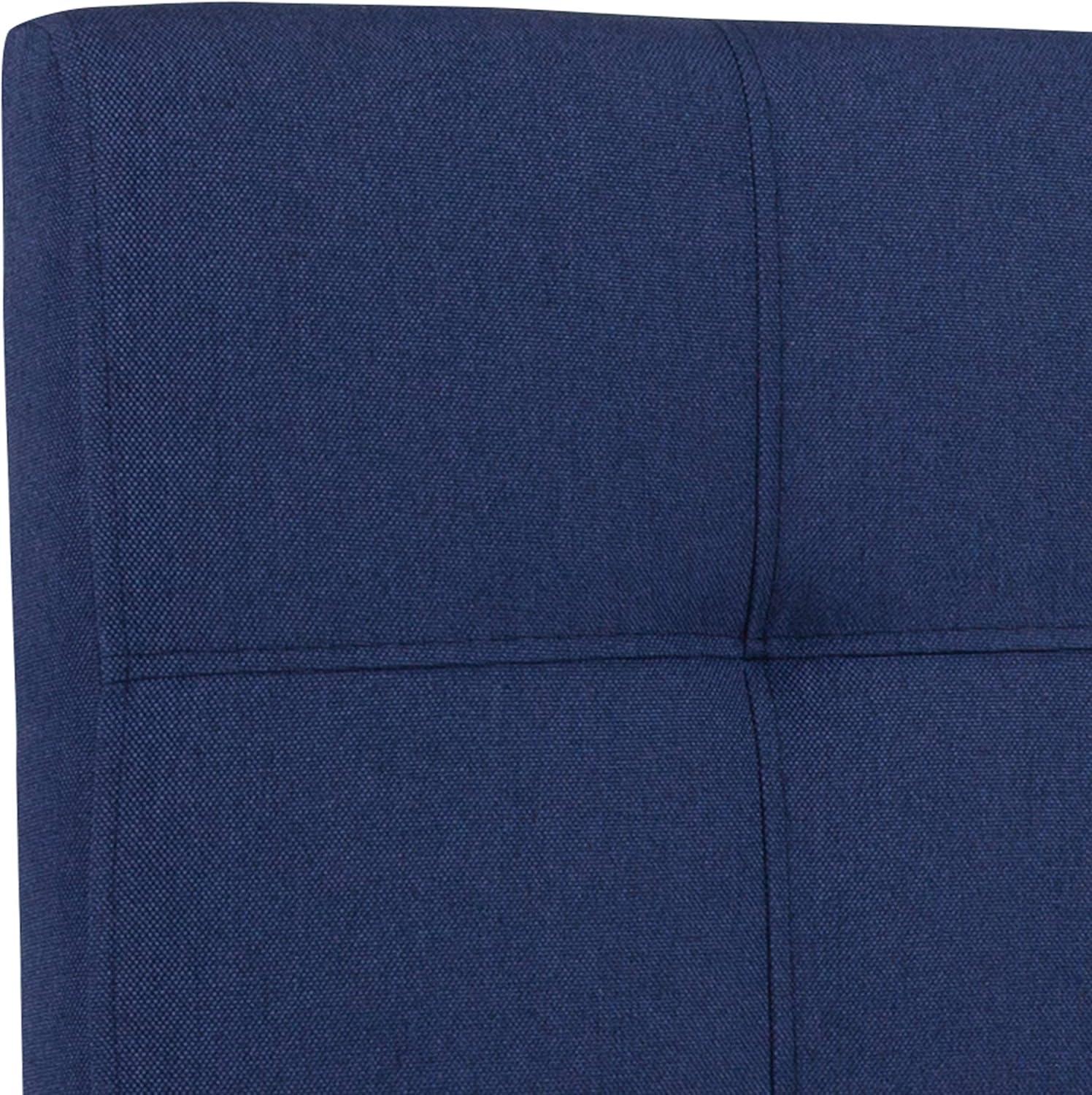imageFlash Furniture Bedford Box Stitch Tufted Upholstered Twin Size Headboard in Black FabricNavy