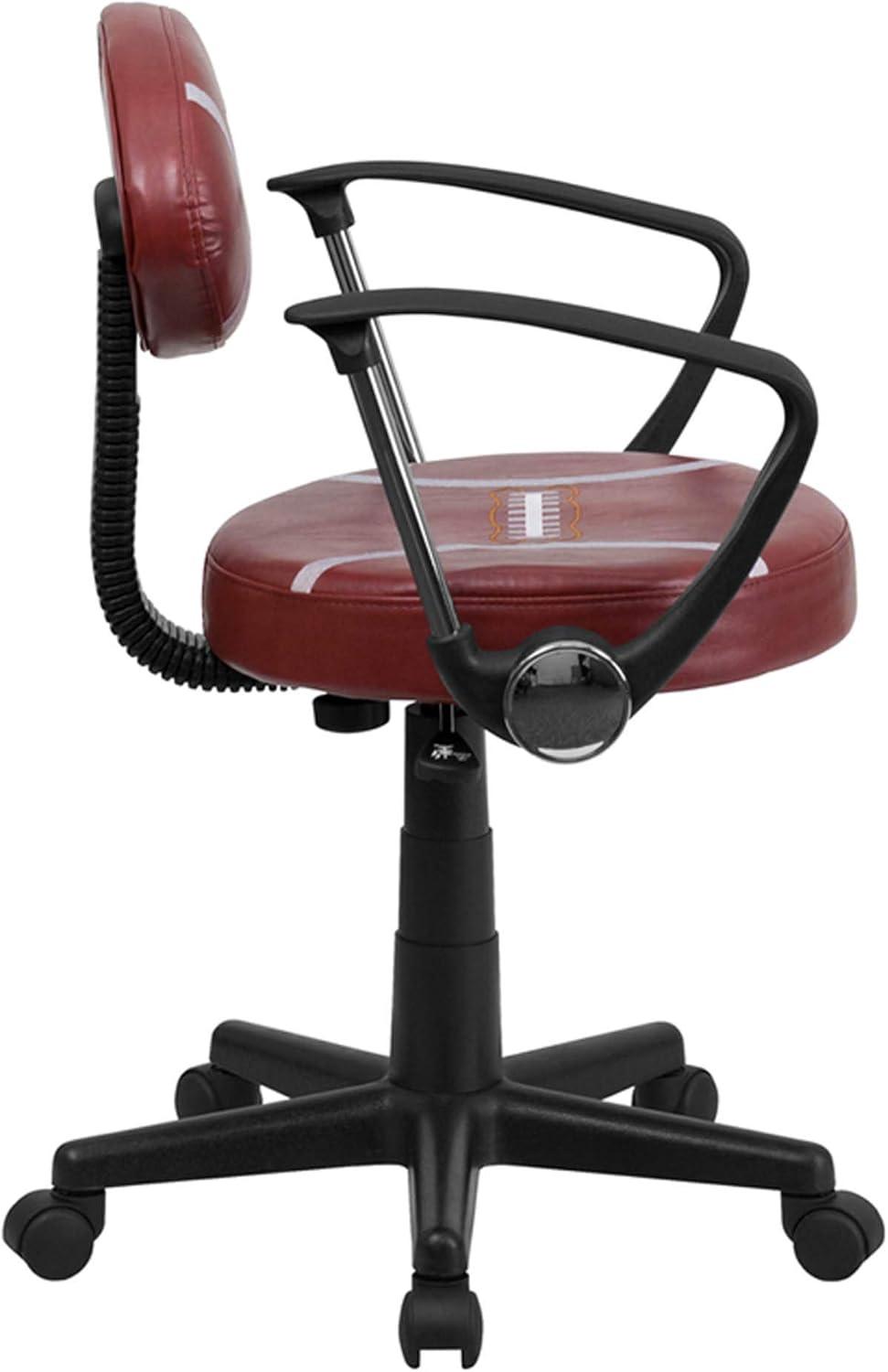 imageFlash Furniture Brandon Basketball Swivel Task Office ChairBrown