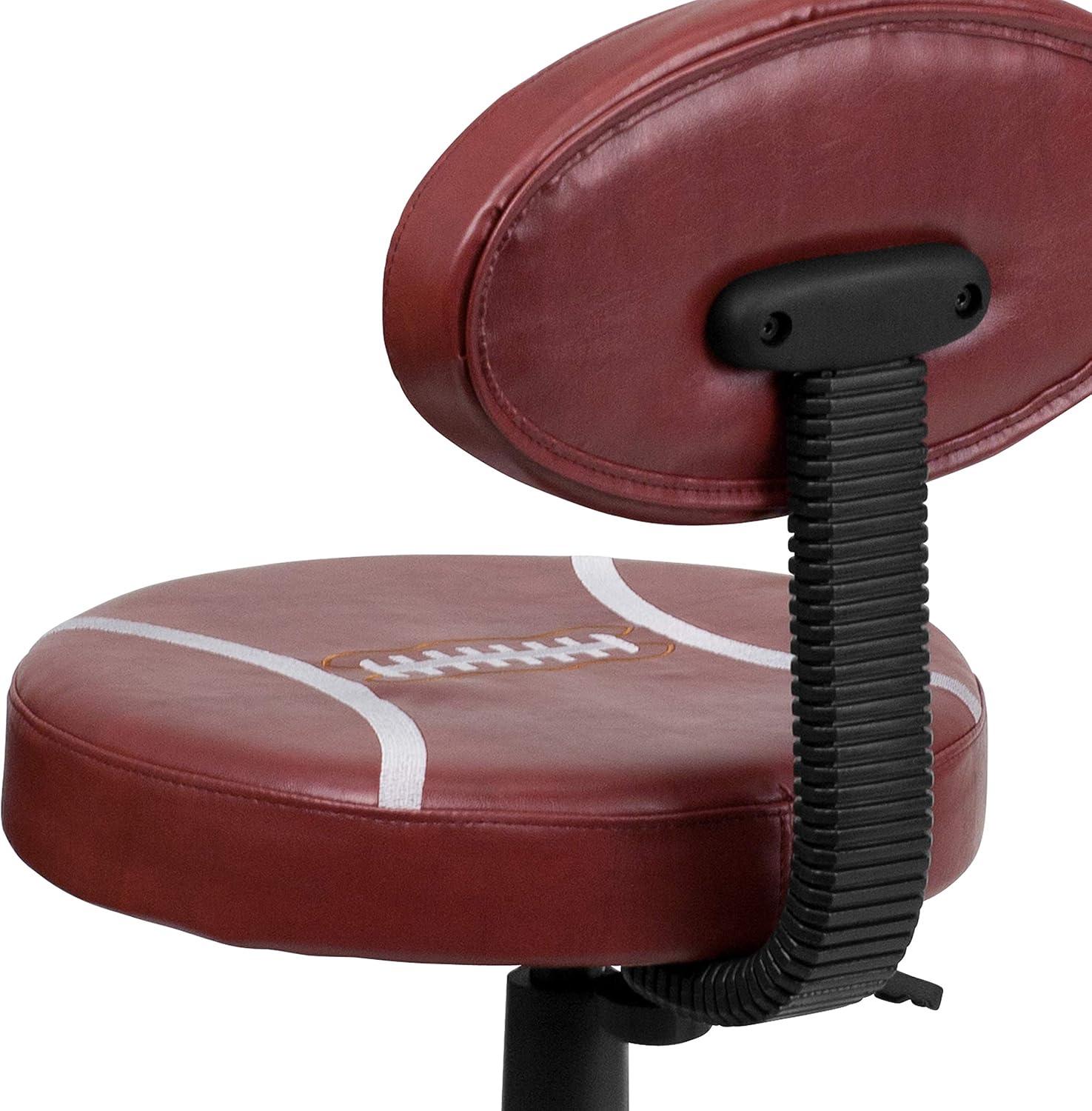 imageFlash Furniture Brandon Basketball Swivel Task Office ChairBrown