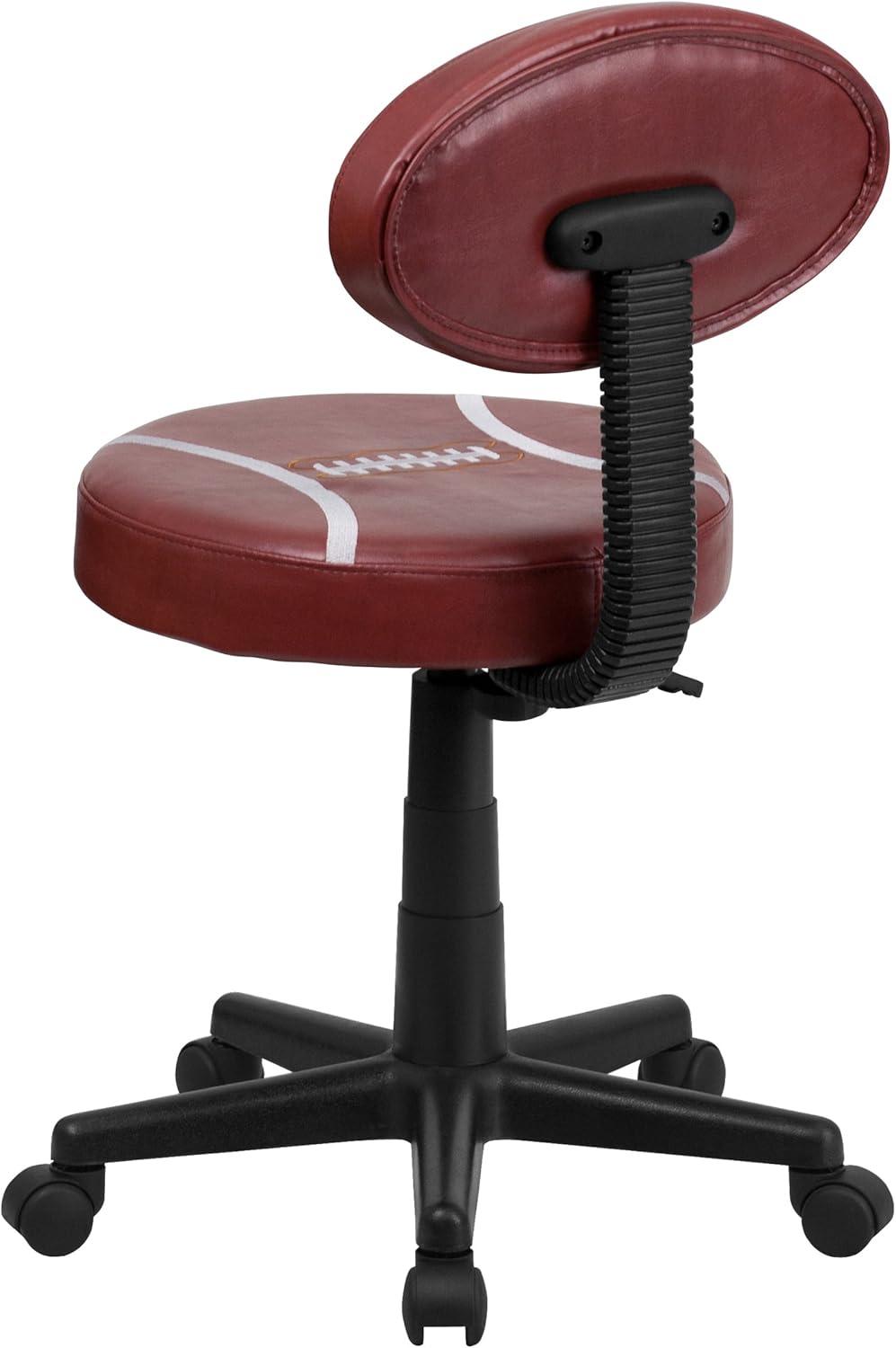 imageFlash Furniture Brandon Basketball Swivel Task Office ChairBrown