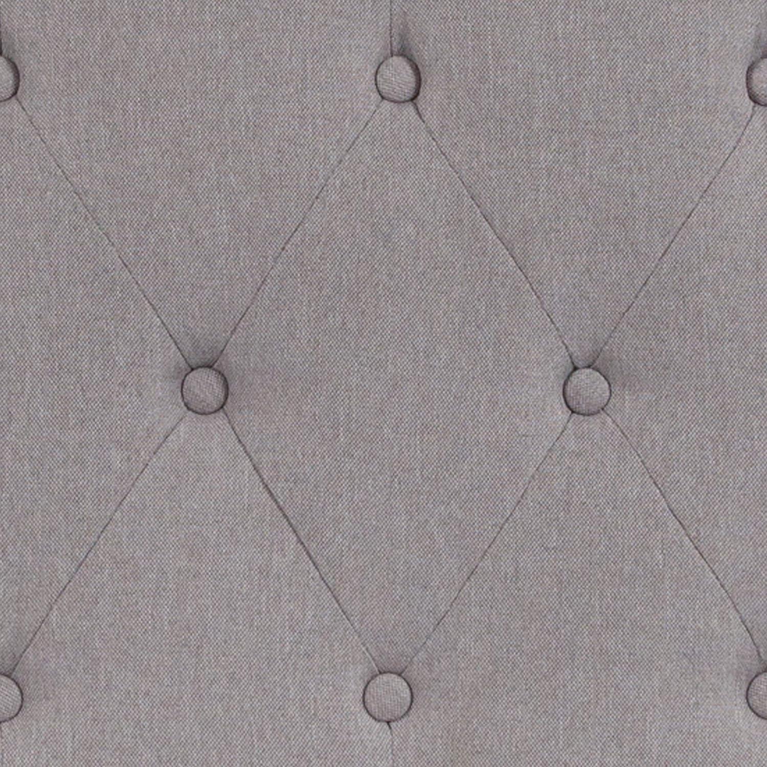 imageFlash Furniture Cambridge Tufted Upholstered Full Size Headboard in Dark Gray FabricLight Gray