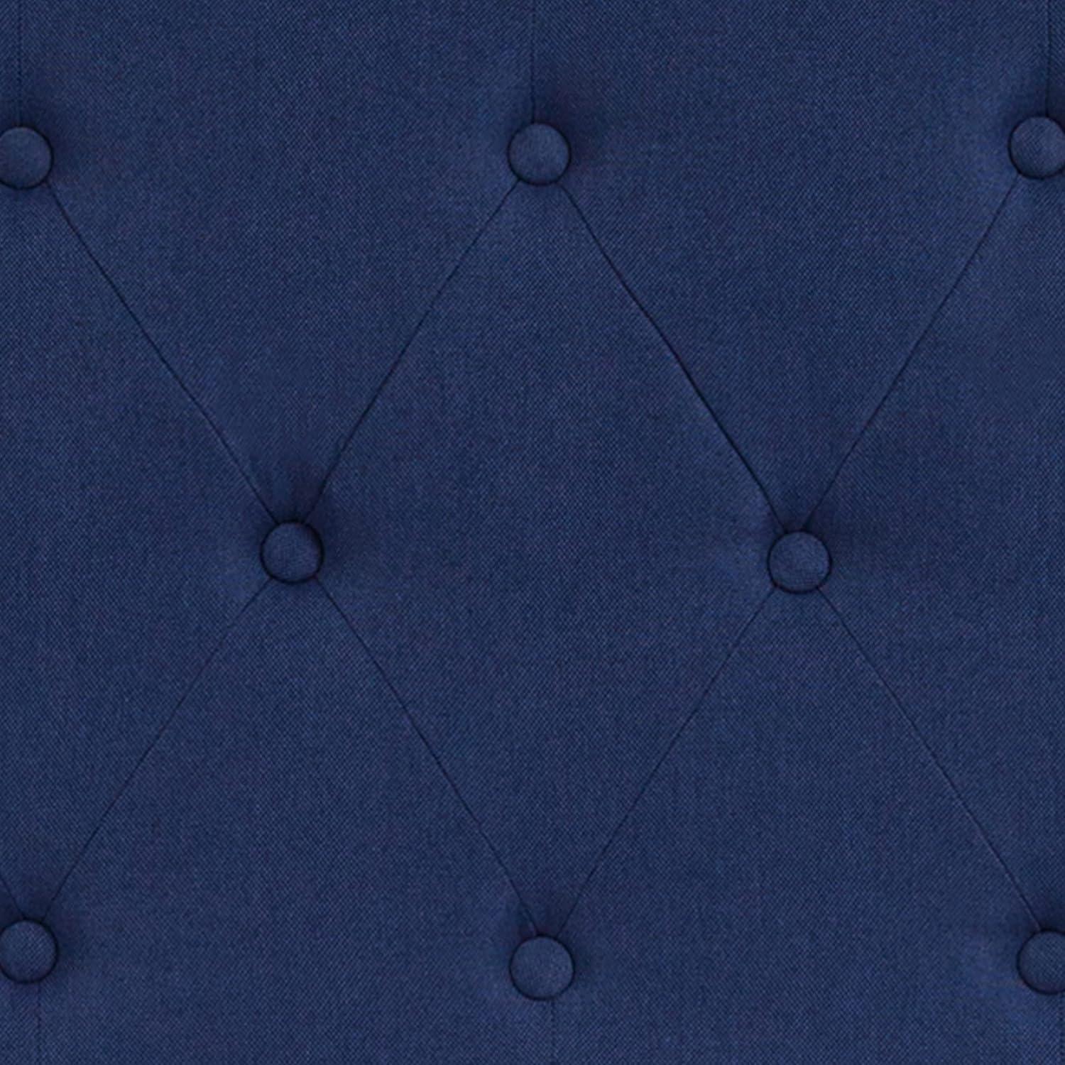 imageFlash Furniture Cambridge Tufted Upholstered Full Size Headboard in Dark Gray FabricNavy