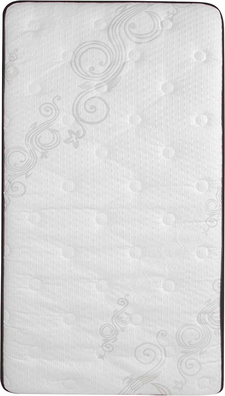 imageFlash Furniture Capri Comfortable Sleep 12 Inch CertiPURUS Certified Memory Foam ampamp Pocket Spring Mattress Full Mattress in a Box WhiteTwin
