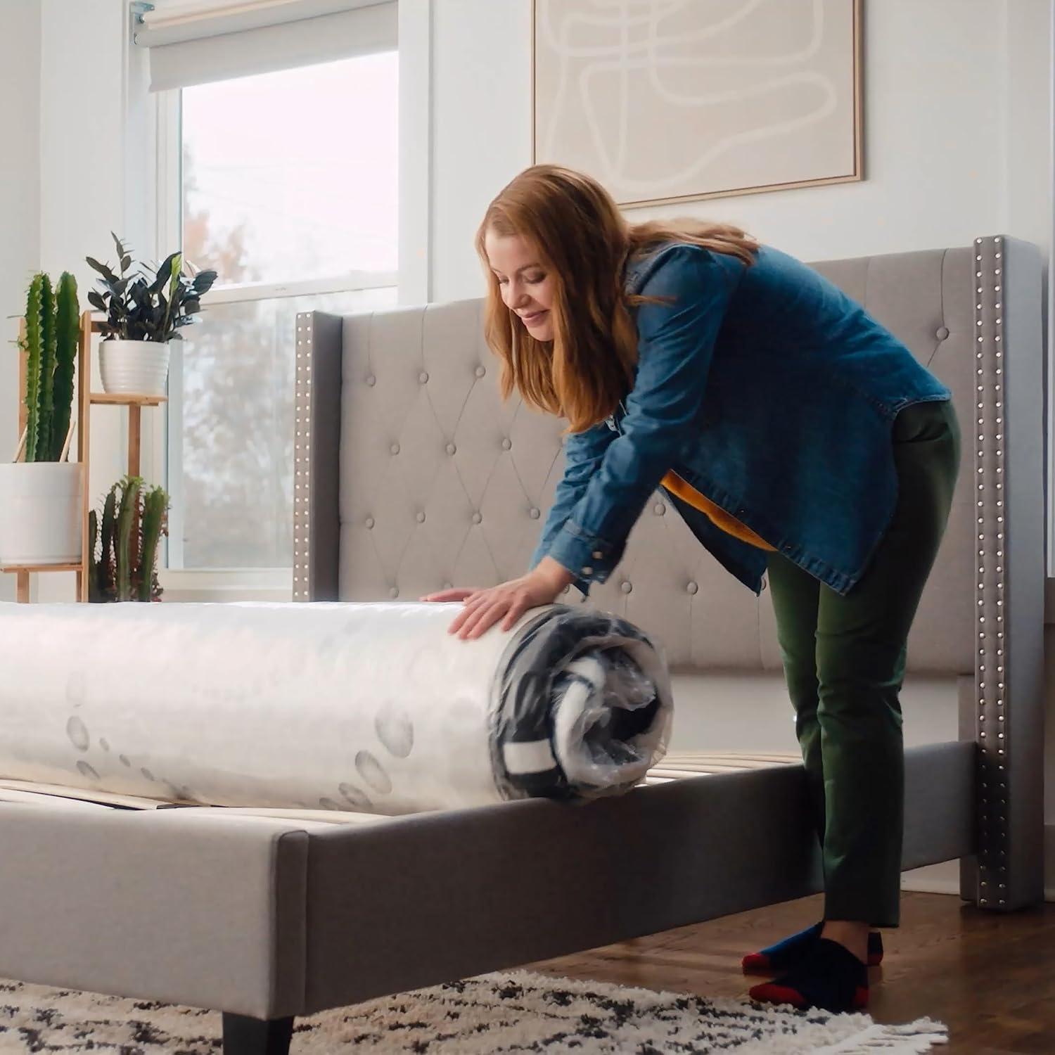 imageFlash Furniture Capri Comfortable Sleep 12quot Hybrid Pocket Spring and Foam Mattress Foam Pocket Spring Hybrid Mattress for Pressure Relief QueenTwin