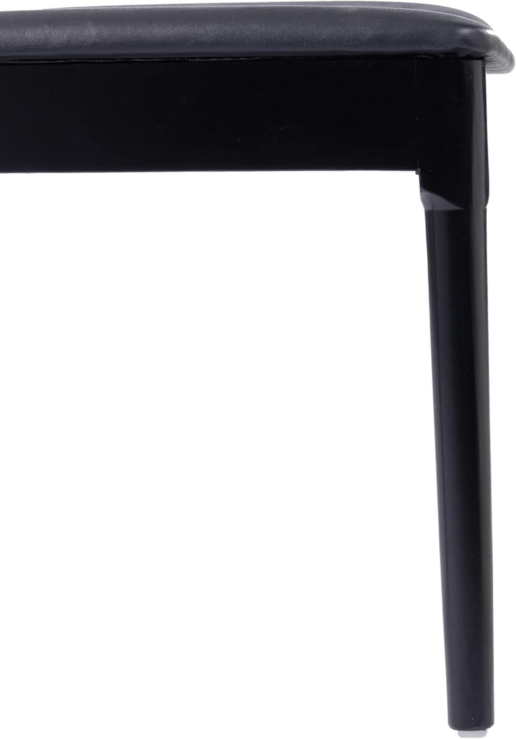 imageFlash Furniture Chester Solid Wood Dining Chair Commercial Grade Restaurant Chair with Curved Spindle Backrest and Vinyl Padded Seat Antique WhiteBeigeBlack Vinyl SeatBlack Wood Frame