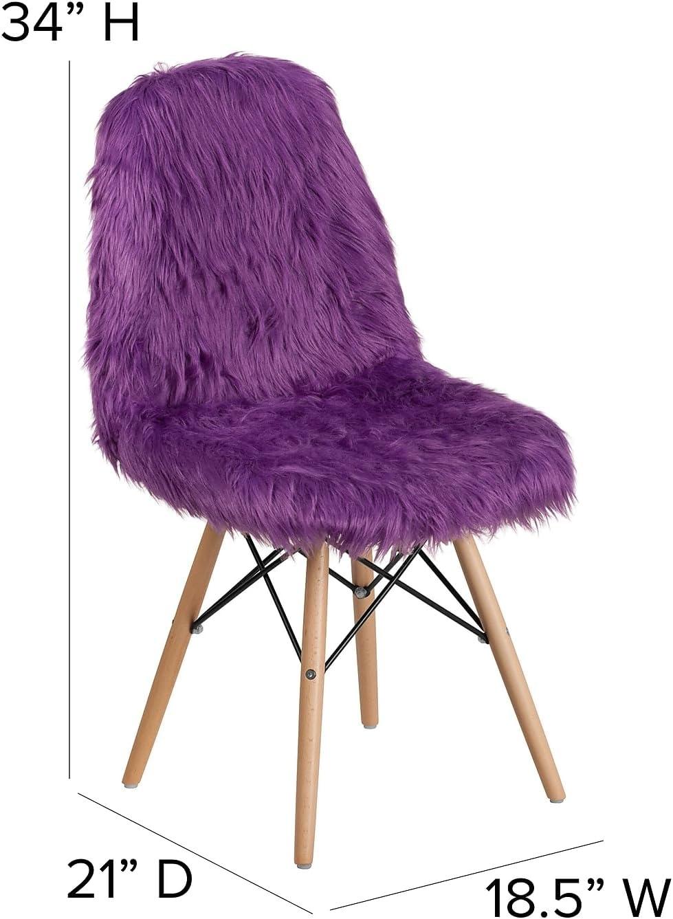 imageFlash Furniture Dinings 2 Pack GrayPurple