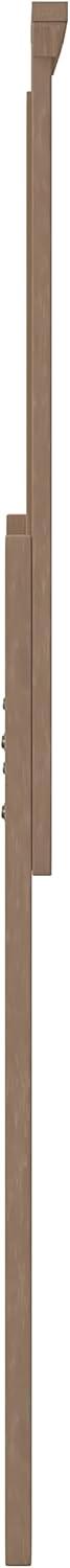 imageFlash Furniture Fiona King Size Wooden Headboard Only Herringbone Patterned Adjustable Headboard in Light BrownLight Brown
