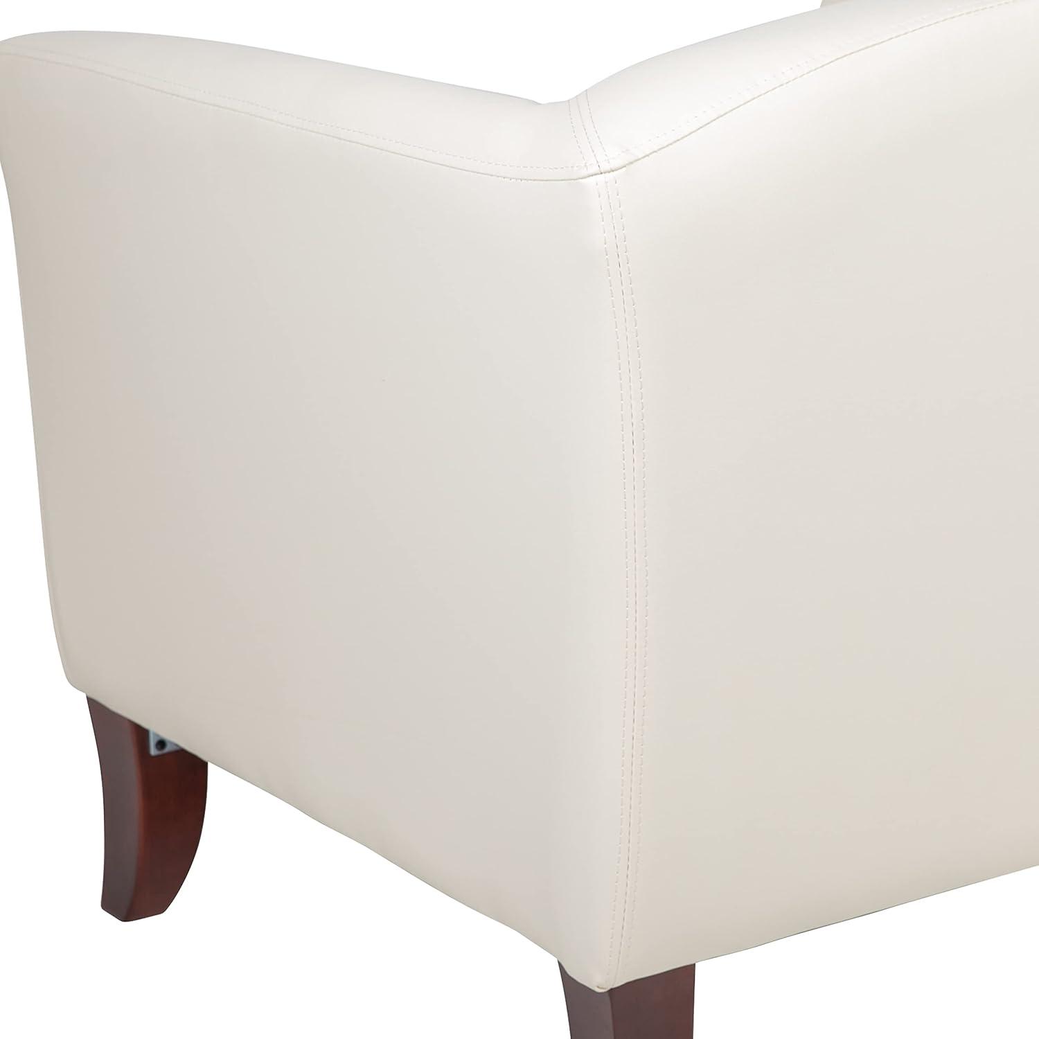 imageFlash Furniture HERCULES Imperial Series Ivory LeatherSoft Loveseat