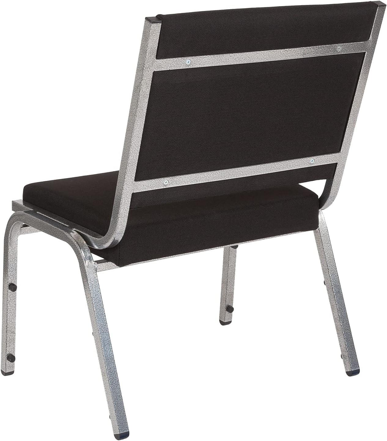 imageFlash Furniture HERCULES Series 1000 lb Rated Black Antimicrobial Vinyl Bariatric Medical Reception ChairBlack Fabric