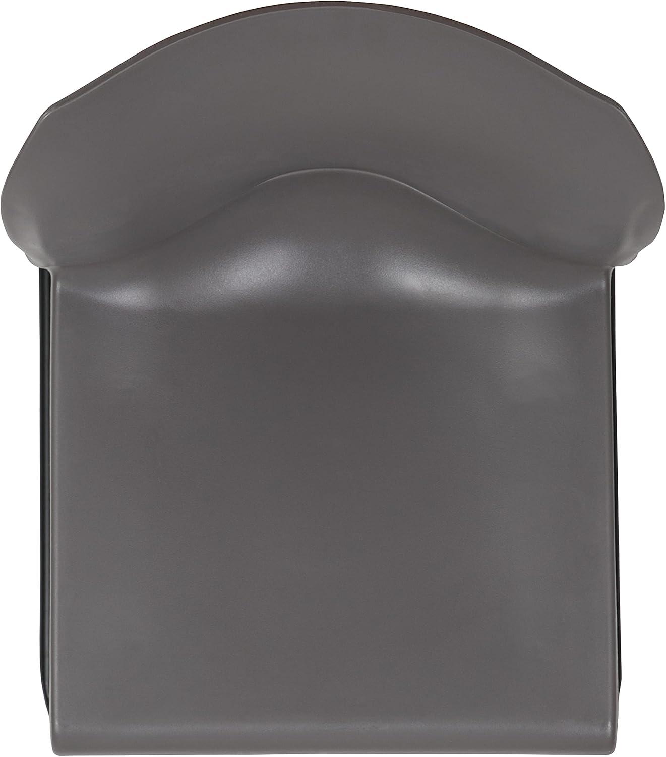 imageFlash Furniture HERCULES Series 880 lb Capacity Yellow Full Back Contoured Stack Chair with Gray Powder Coated Sled BaseGrey
