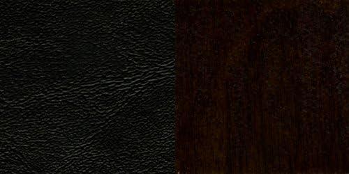 imageFlash Furniture HERCULES Series Ladder Back Mahogany Wood Restaurant Chair Burgundy Vinyl SeatBlack Vinyl SeatWalnut Wood Frame