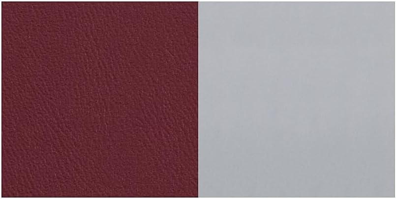 imageFlash Furniture HERCULES Series Silver Slat Back Metal Restaurant Chair Black Vinyl SeatBurgundy Vinyl Seat
