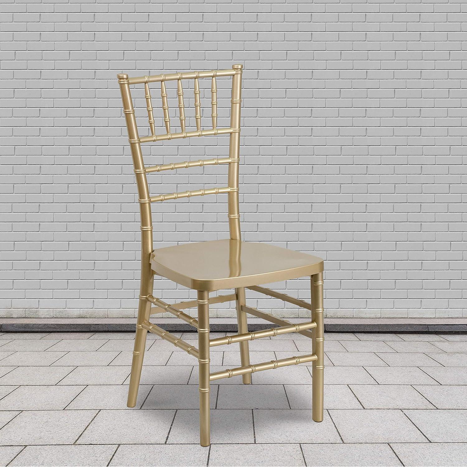 imageFlash Furniture Hercules Premium Series Chiavari Chairs for Formal Events and Banquets CommercialResidential AllOccasion Chairs Set of 2 Gold2
