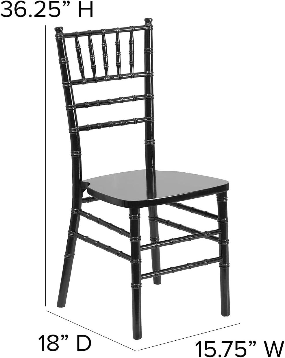 imageFlash Furniture Hercules Series Chiavari Chair for Formal Events and Banquets CommercialResidential AllOccasion Event Chair WhiteBlack