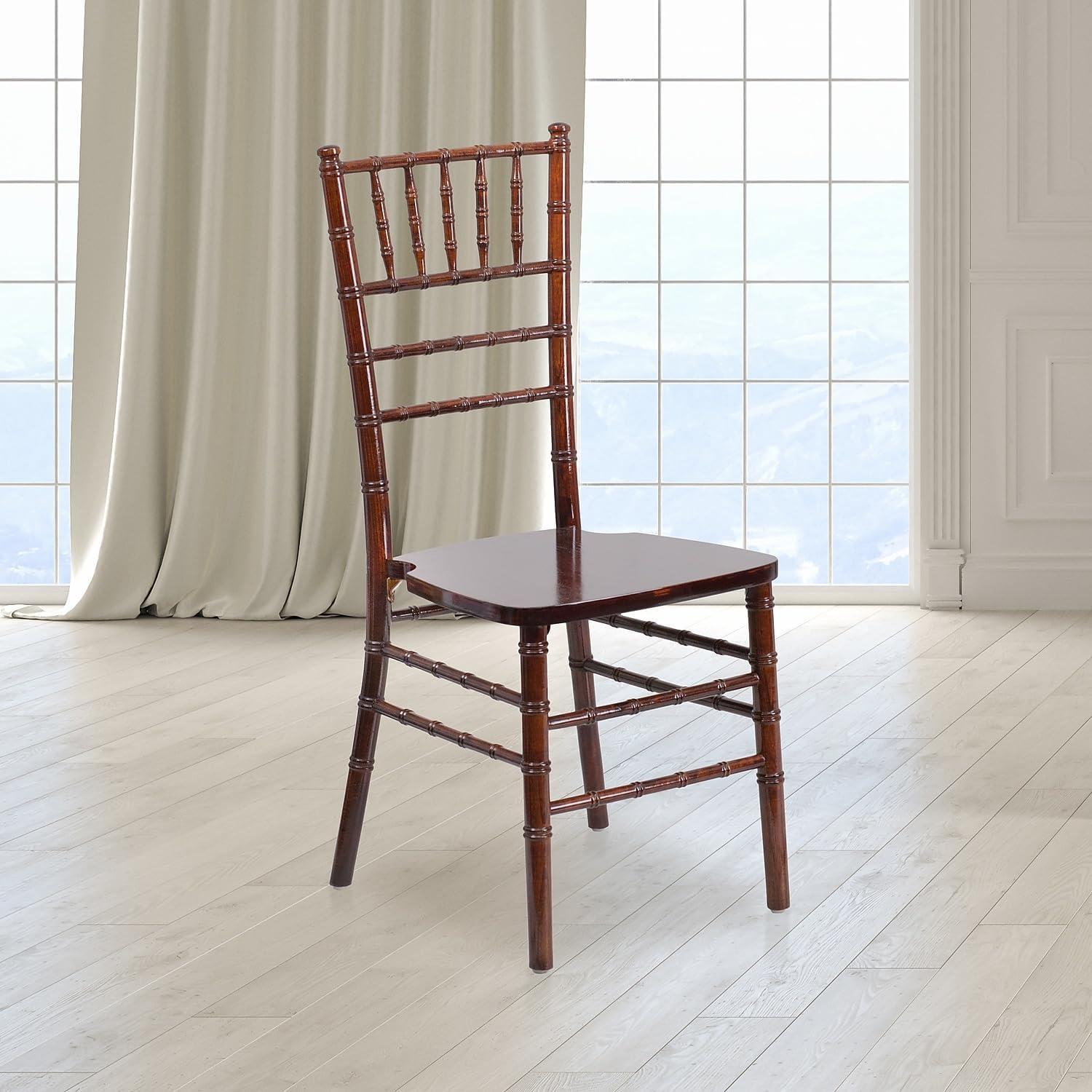 imageFlash Furniture Hercules Series Chiavari Chair for Formal Events and Banquets CommercialResidential AllOccasion Event Chair WhiteFruitwood