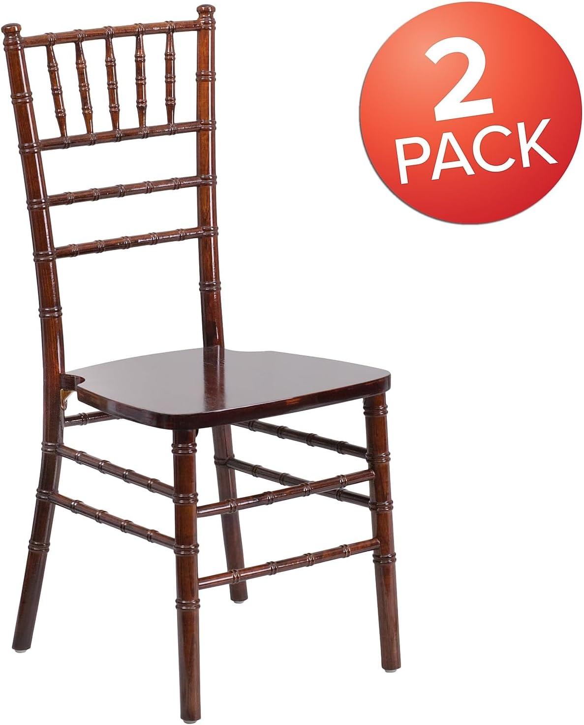 imageFlash Furniture Hercules Series Chiavari Chair for Formal Events and Banquets CommercialResidential AllOccasion Event Chair WhiteFruitwood