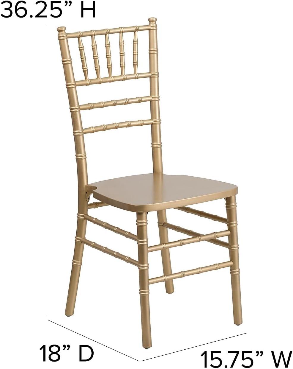 imageFlash Furniture Hercules Series Chiavari Chair for Formal Events and Banquets CommercialResidential AllOccasion Event Chair WhiteGold